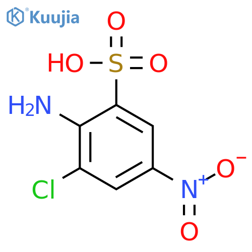 BENZENESULFONIC ACID, 2-AMINO-3-CHLORO-5-NITRO- structure