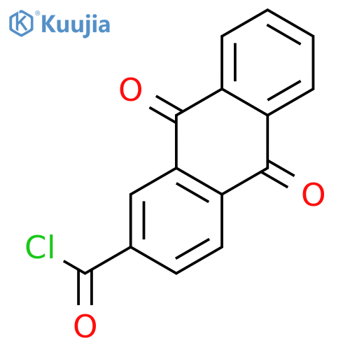 Anthraquinone-2-carbonyl Chloride structure
