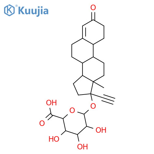 Norethindrone b-D-Glucuronide structure