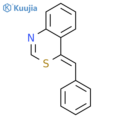 4H-3,1-Benzothiazine, 4-(phenylmethylene)-, (4Z)- structure
