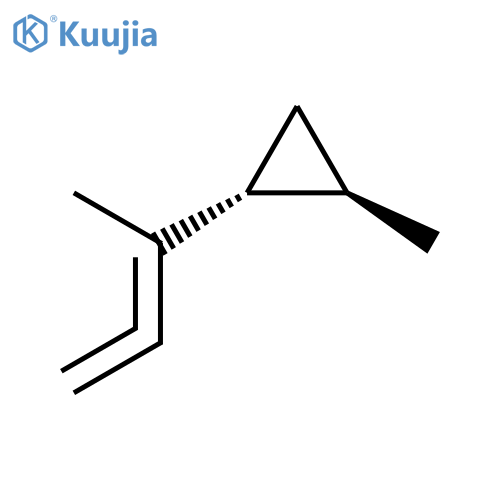 (1R,2R)-1-(Buta-2,3-dien-2-yl)-2-methylcyclopropane structure
