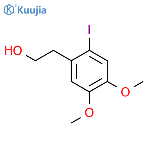 Benzeneethanol,2-iodo-4,5-dimethoxy- structure