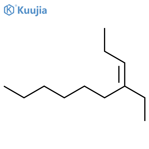 3-Decene, 4-ethyl-, (E)- structure