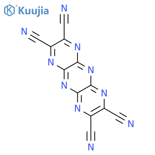 DIPYRAZINO[2,3-B:2',3'-E]PYRAZINE-2,3,7,8-TETRACARBONITRILE structure