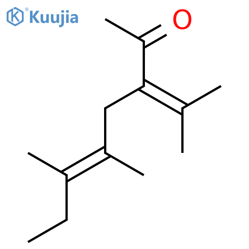 5-Octen-2-one, 5,6-dimethyl-3-(1-methylethylidene)- structure