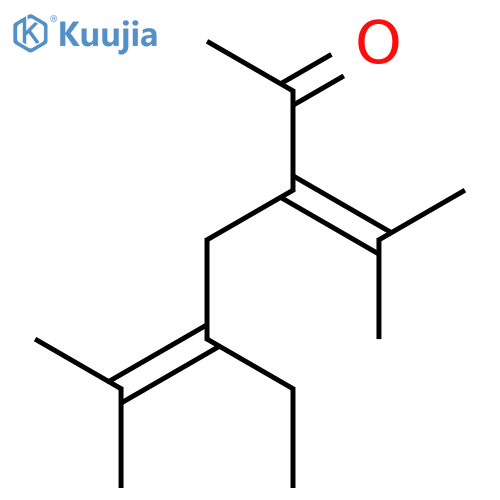 5-HEPTEN-2-ONE, 5-ETHYL-6-METHYL-3-(1-METHYLETHYLIDENE)- structure
