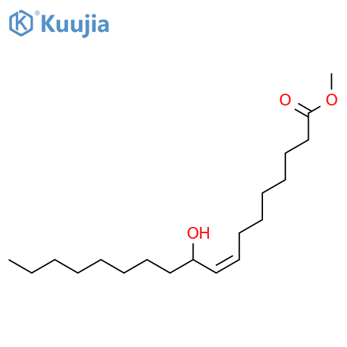 8-Octadecenoic acid, 10-hydroxy-, methyl ester, (Z)- structure
