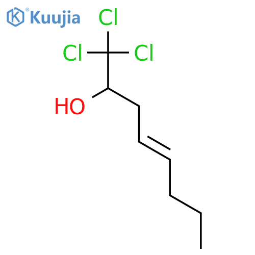 4-Octen-2-ol, 1,1,1-trichloro-, (E)- structure