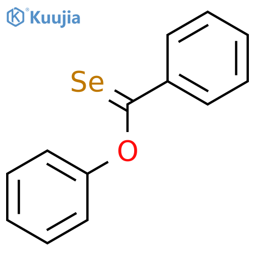 BENZENECARBOSELENOIC ACID, O-PHENYL ESTER structure