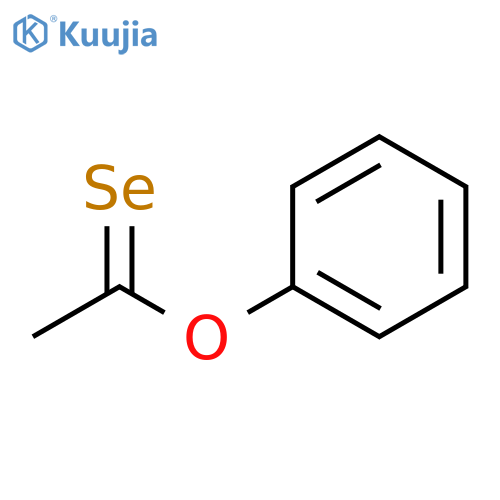 Ethaneselenoic acid, O-phenyl ester structure