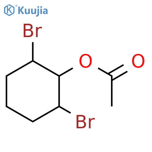 Cyclohexanol,2,6-dibromo-, acetate, (1a,2b,6b)- (9CI) structure
