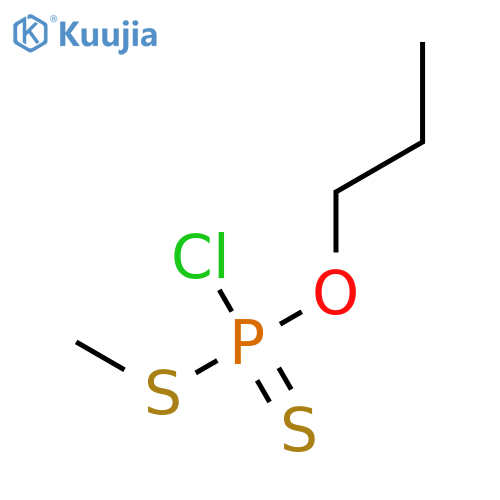 PHOSPHOROCHLORIDODITHIOIC ACID, S-METHYL O-PROPYL ESTER structure