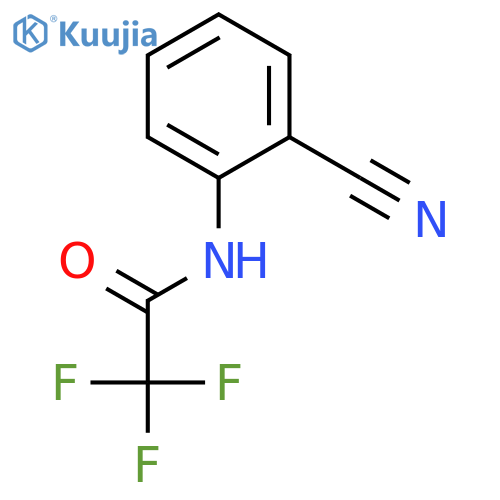 AcetaMide, N-(2-cyanophenyl)-2,2,2-trifluoro- structure