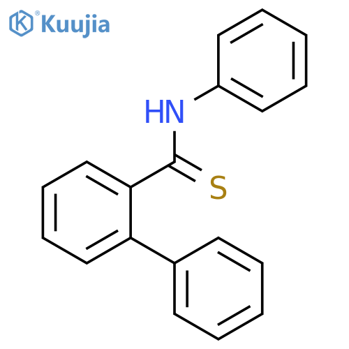 [1,1'-Biphenyl]-2-carbothioamide, N-phenyl- structure