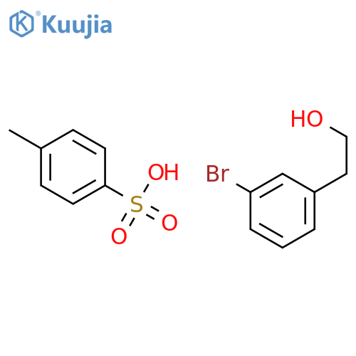 BENZENEETHANOL, 3-BROMO-, 4-METHYLBENZENESULFONATE structure