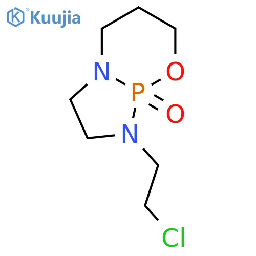 1-(2-Chloroethyl)tetrahydro-1H,5H-1,3,2diazaphospholo2,1-b1,3,2oxazaphosphorine 9-Oxide structure