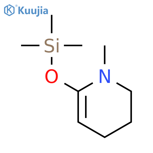 Pyridine, 1,2,3,4-tetrahydro-1-methyl-6-[(trimethylsilyl)oxy]- structure
