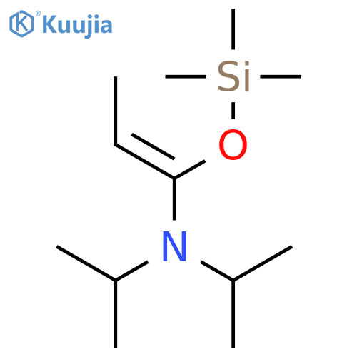 1-PROPEN-1-AMINE, N,N-BIS(1-METHYLETHYL)-1-[(TRIMETHYLSILYL)OXY]- structure