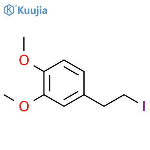 Benzene, 4-(2-iodoethyl)-1,2-dimethoxy- structure