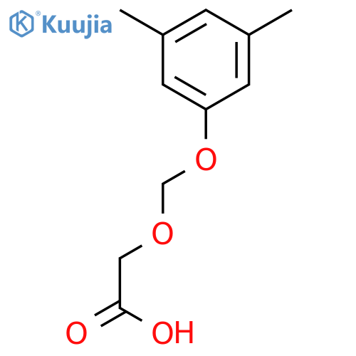 Acetic acid, (3,5-dimethylphenoxy)methoxy- structure