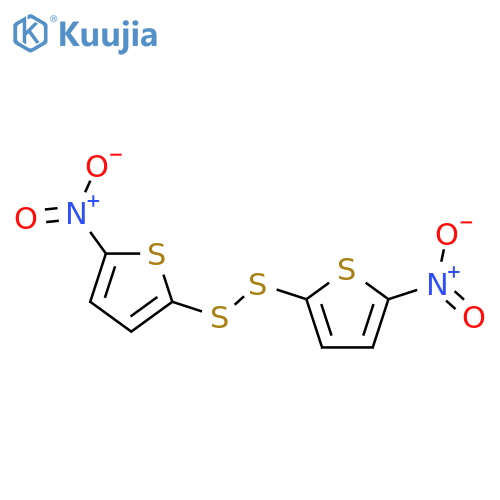 Thiophene,2,2'-dithiobis[5-nitro- (9CI) structure