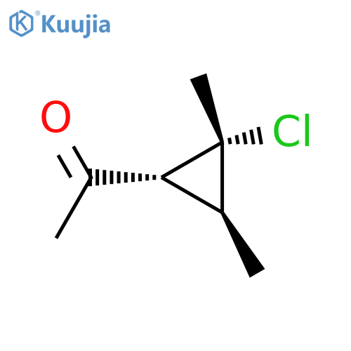 Ethanone,1-(2-chloro-2,3-dimethylcyclopropyl)-, (1a,2b,3b)- (9CI) structure