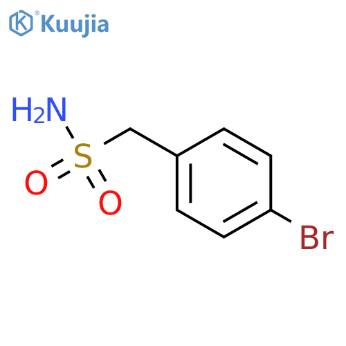 (4-Bromophenyl)methanesulfonamide structure