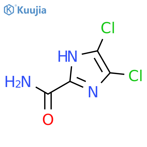1H-IMIDAZOLE-2-CARBOXAMIDE, 4,5-DICHLORO- structure