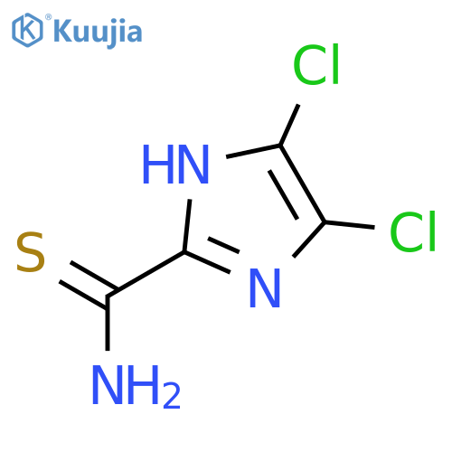 1H-Imidazole-2-carbothioamide, 4,5-dichloro- structure