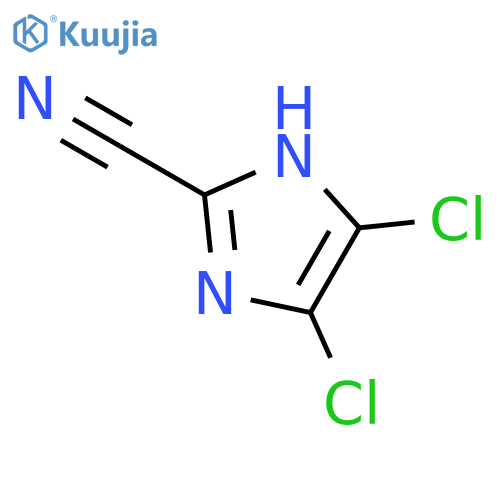 1H-IMIDAZOLE-2-CARBONITRILE, 4,5-DICHLORO- structure