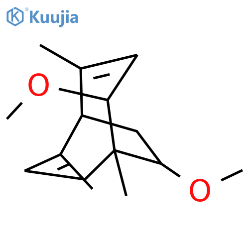BICYCLO[3.3.2]DECA-2,7-DIENE, 4,10-DIMETHOXY-2,5,8-TRIMETHYL- structure