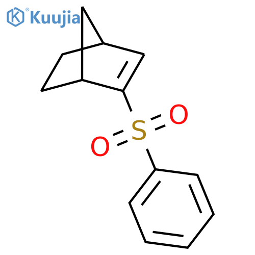 Bicyclo[2.2.1]hept-2-ene, 2-(phenylsulfonyl)- structure