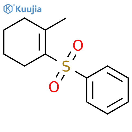 Benzene, [(2-methyl-1-cyclohexen-1-yl)sulfonyl]- structure