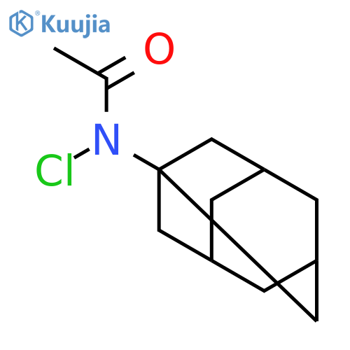 Acetamide, N-chloro-N-tricyclo[3.3.1.13,7]dec-1-yl- structure