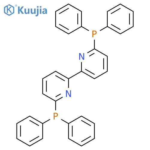 2,2'-BIPYRIDINE, 6,6'-BIS(DIPHENYLPHOSPHINO)- structure