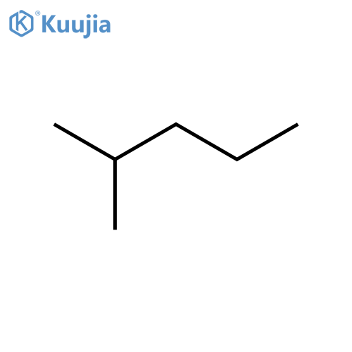 2-Methylpentane structure