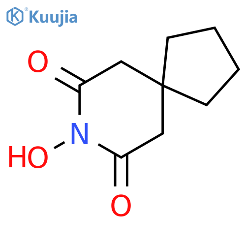 8-Hydroxy-8-azaspiro[4.5]decane-7,9-dione structure