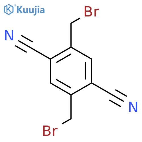 1,4-Bis(bromomethyl)-2,5-dicyanobenzene structure