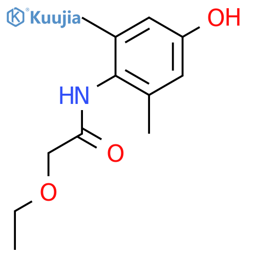 ACETAMIDE, 2-ETHOXY-N-(4-HYDROXY-2,6-DIMETHYLPHENYL)- structure