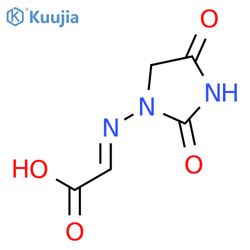 2-(2,4-Dioxo-1-imidazolidinyl)iminoacetic Acid structure