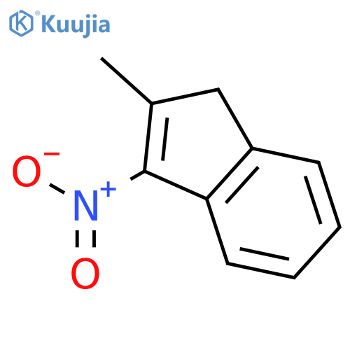 1H-INDENE, 2-METHYL-3-NITRO- structure