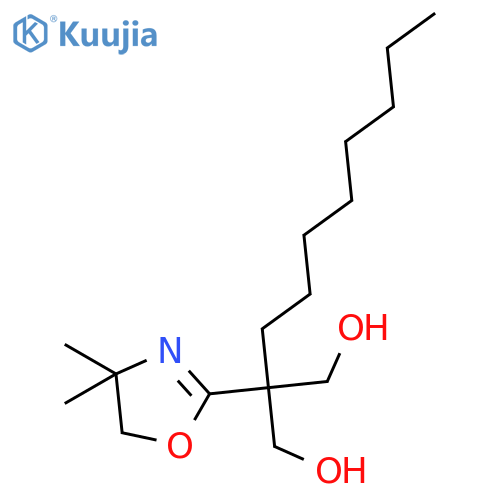1,3-PROPANEDIOL, 2-(4,5-DIHYDRO-4,4-DIMETHYL-2-OXAZOLYL)-2-OCTYL- structure