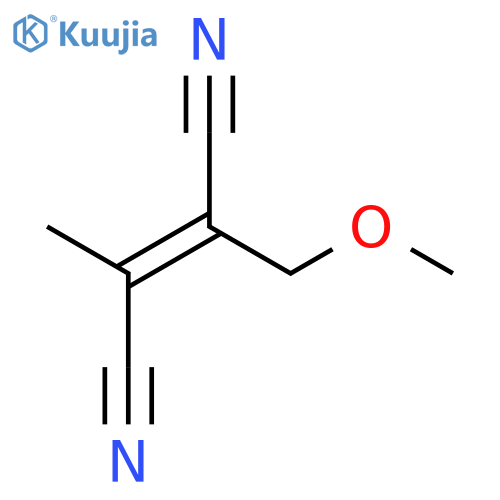2-BUTENEDINITRILE, 2-(METHOXYMETHYL)-3-METHYL-, (Z)- structure