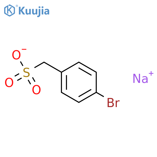 Sodium 4-Bromophenylmethanesulfonate structure