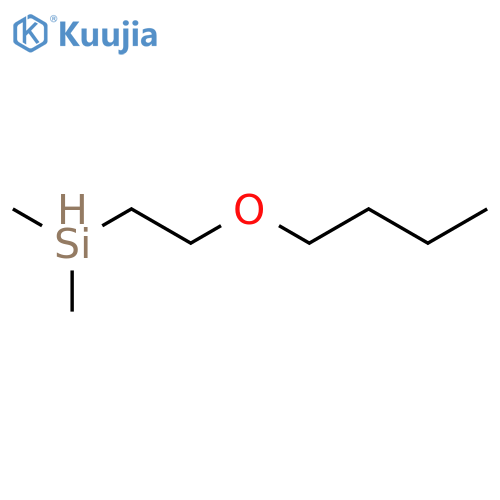 (2-Butoxyethyl)(dimethyl)silane structure
