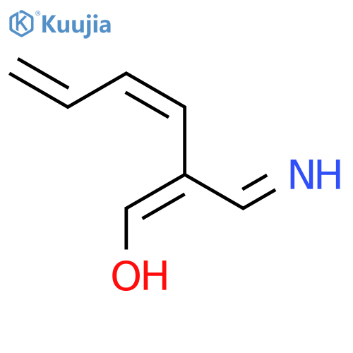 1,3,5-Hexatrien-1-ol, 2-(iminomethyl)-, (Z,Z)- structure