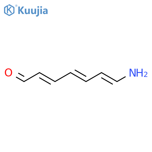 2,4,6-Heptatrienal, 7-amino-, (E,E,E)- structure