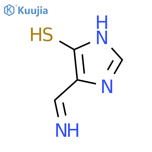 1H-IMIDAZOLE-4-THIOL, 5-(IMINOMETHYL)- structure