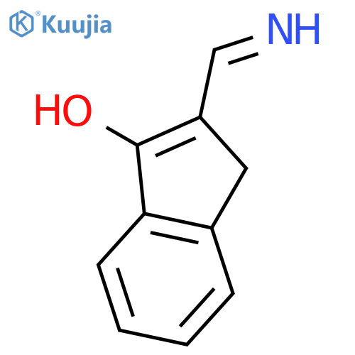 1H-Inden-3-ol, 2-(iminomethyl)- structure