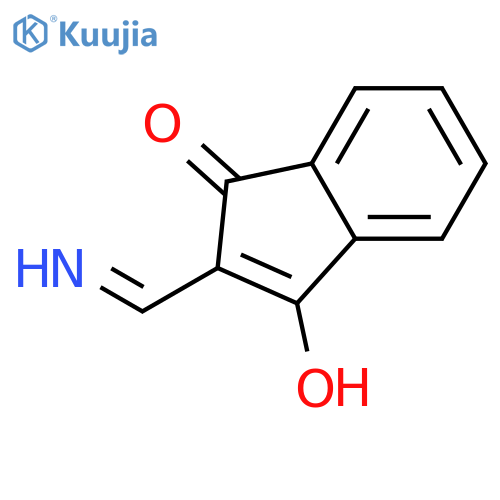 1H-Inden-1-one, 3-hydroxy-2-(iminomethyl)- structure